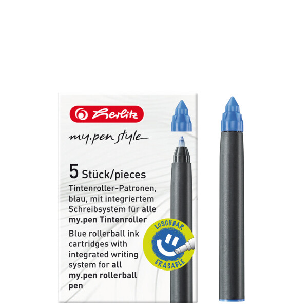 herlitz Tintenroller my.pen style "Ocean Blue"