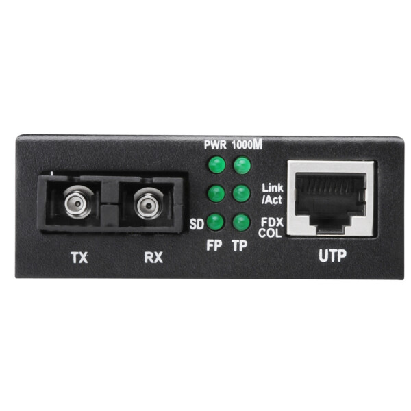 DIGITUS Gigabit Medienkonverter, RJ45 SC, Multimode