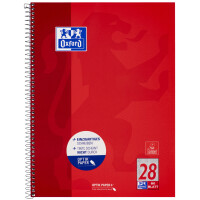 Oxford Collegeblock, DIN A4+, kariert, 80 Blatt