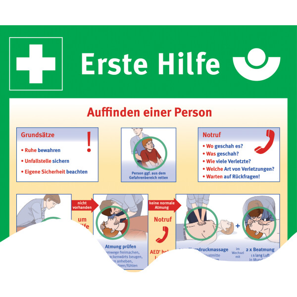 LEINA Hinweisschild Erste Hilfe Info