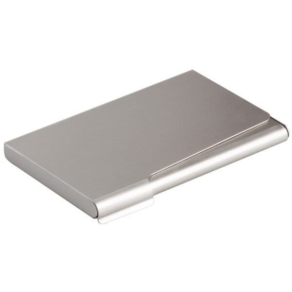 DURABLE Visitenkarten-Etui BUSINESS CARD BOX, mattsilber
