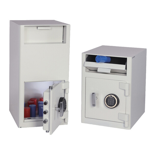 phoenix Einwurf-Tresor CASHIER DEPOSIT SS0998E, signalweiß