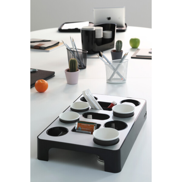 ALBA Stifteköcher "MESHCUP", aus Drahtmetall, schwarz