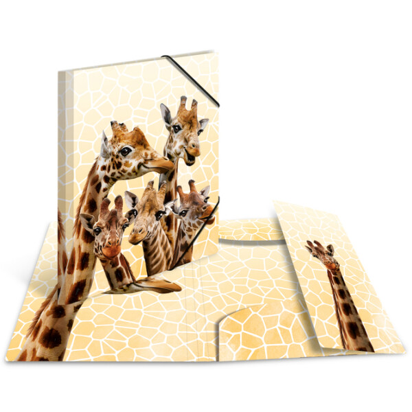 HERMA Eckspannermappe Exotische Tiere, A3, Affenbande
