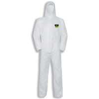 uvex Einweg-Schutzanzug 5 6 classic, weiß, M