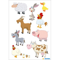 HERMA Sticker DECOR "Bauernhoftiere"