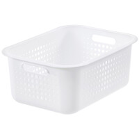 smartstore Aufbewahrungsbox BASKET RECYCLED 6 L, weiß