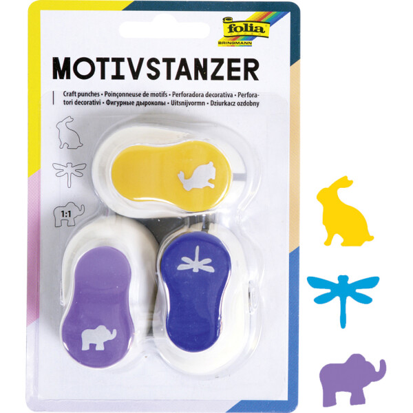 folia Motivstanzer "Ganzjahresmotive", klein, Set 2