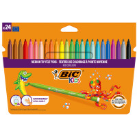 BIC KIDS Fasermaler Kid Couleur medium, 18er Kartonetui