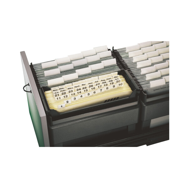 LEITZ ALPHA Hängeregistratur-Box, schwarz