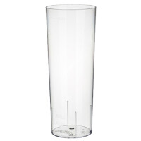 STARPAK Kunststoff-Longdrinkglas PS, 0,3 l, glasklar