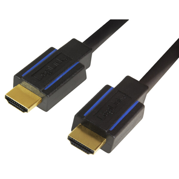 LogiLink Premium HDMI Kabel für Ultra HD, 3,0 m, schwarz