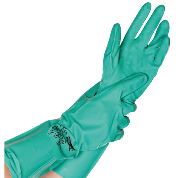 HYGOSTAR Nitril-Universal-Handschuh "PROFESSIONAL", M, grün
