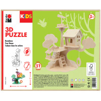 Marabu KiDS 3D Puzzle "Baumhaus", 37 Teile
