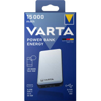 VARTA Powerbank "Energy", 10.000 mAh, weiß