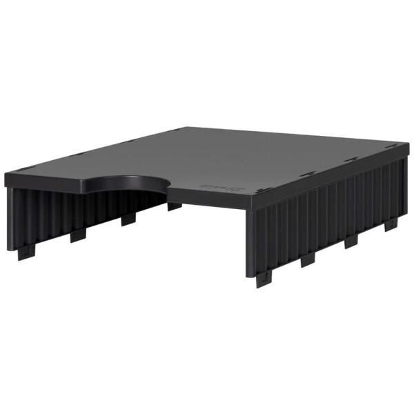 styro Aufbaueinheit styrodoc uno, 2 Fächer, schwarz schwarz