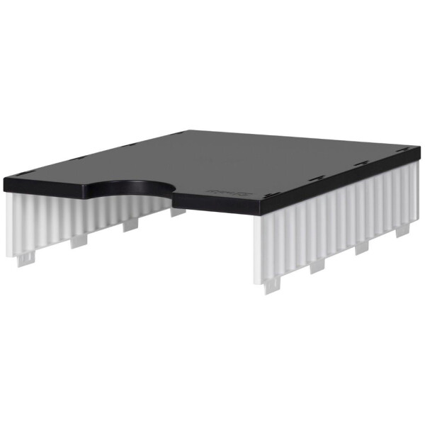 styro Aufbaueinheit styrodoc uno, 2 Fächer, schwarz schwarz