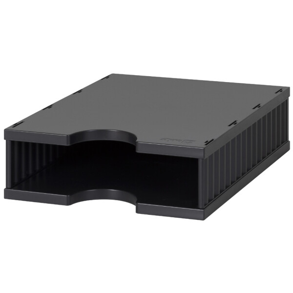 styro Aufbaueinheit styrodoc uno, 2 Fächer, schwarz schwarz