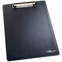 DURABLE Klemmbrett, DIN A4, dunkelblau, mit Tasche