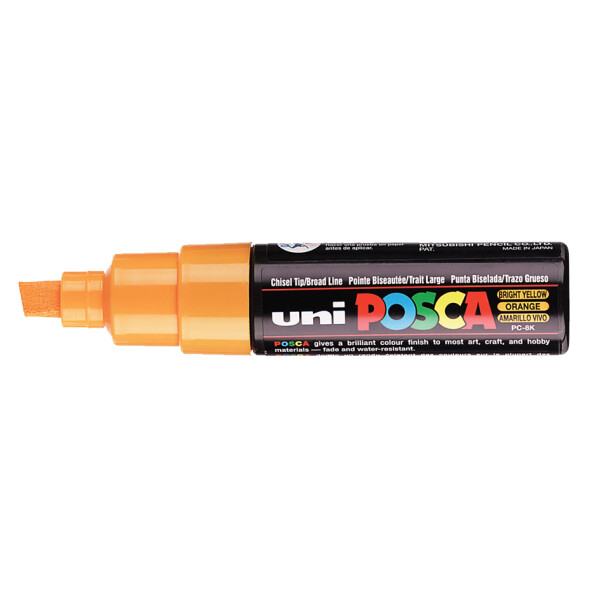 POSCA Pigmentmarker PC-8K, hellorange