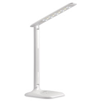 magnetoplan LED Tischleuchte Tropo, mit Standfuß, weiß