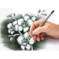 STAEDTLER Kohlestift Mars Lumograph charcoal, Härtegrad: H
