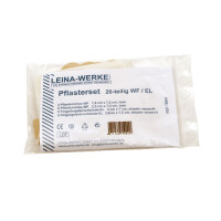 LEINA Pflasterset 120-teilig, elastisch wasserfest, hautfarb