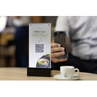 sigel LED-Tischaufsteller "luminous", Acryl,...