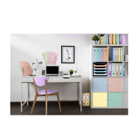 EXACOMPTA Sammelbox Aquarel, DIN A4, 40 mm, farbig sortiert