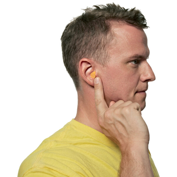 3M Einweg-Gehörschutzstöpsel 1100C, im Beutel, Schaumstoff