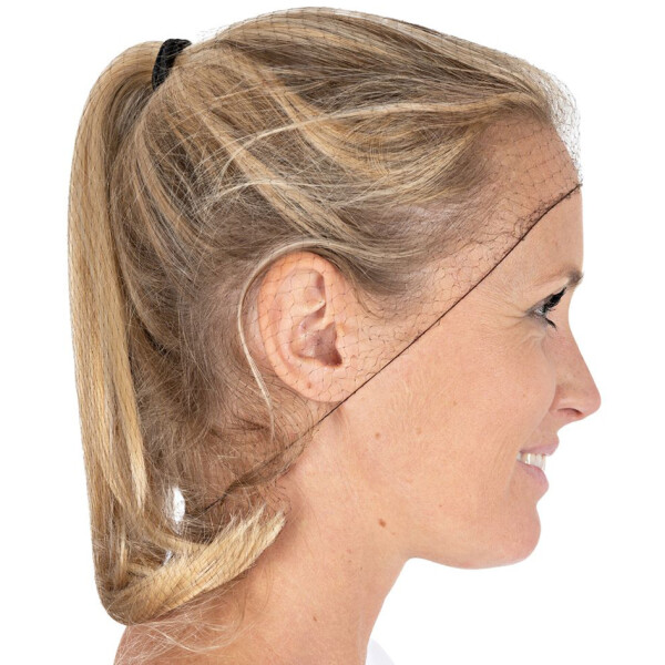 HYGOSTAR Haarnetz, aus Nylon, hellbraun, 144er Pack