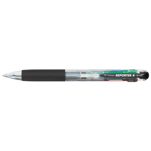 Tombow Druckkugelschreiber "REPORTER 4", transparent