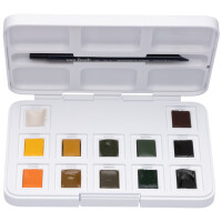 ROYAL TALENS Aquarellfarbe Van Gogh, 12er Box, Naturfarben