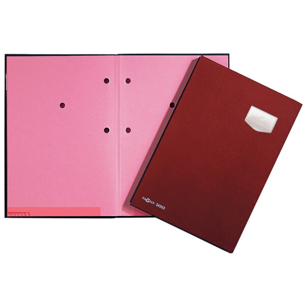 PAGNA Unterschriftenmappe "DE LUXE", DIN A4, 10 Fächer, grün