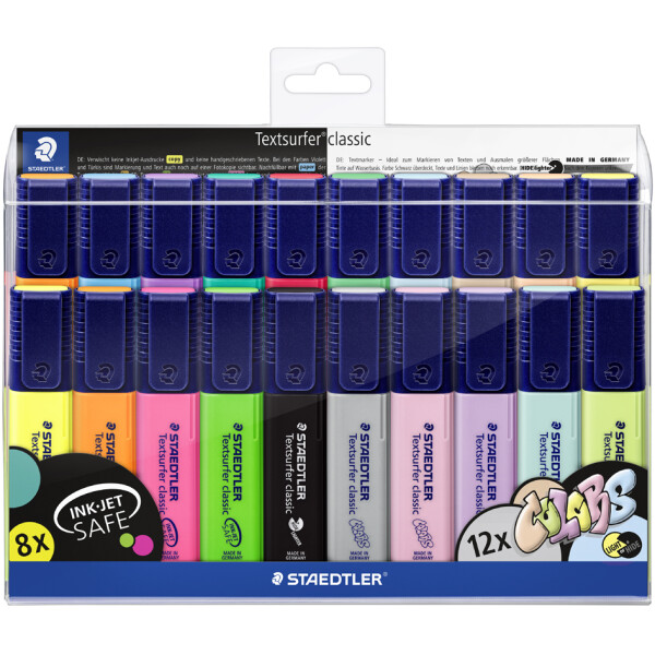 STAEDTLER Textmarker "Textsurfer classic", 6er Etui