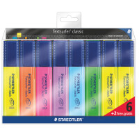 STAEDTLER Textmarker "Textsurfer classic", 6er Etui