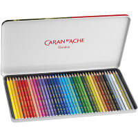 CARAN DACHE Buntstifte PRISMALO Aquarelle, 12er Metalletui