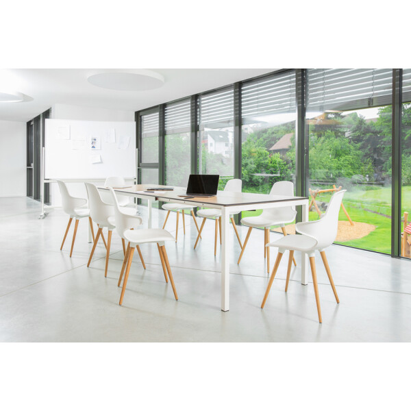 Topstar Besucherstuhl "T 2020", schwarz buche