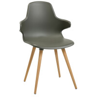 Topstar Besucherstuhl "T 2020", schwarz buche