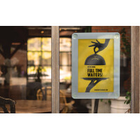 Securit Fenster-Plakatrahmen, DIN A3, schwarz