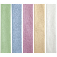 folia Krepppapier-Rolle irisierend, (B)500 mm x (L)2,5 m