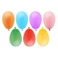 PAPSTAR Wasserbomben, farbig sortiert, 100 Stück