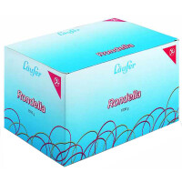 Läufer Gummiringe RONDELLA im Karton, rot, 85 mm, 500 g