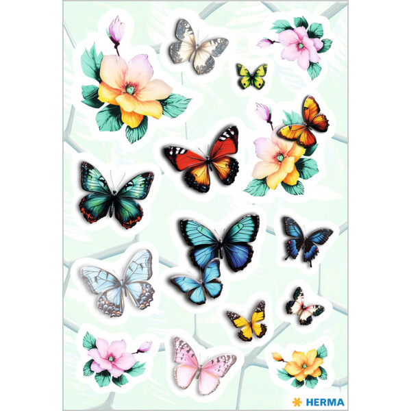 HERMA Sticker DECOR "Schmetterlinge"