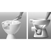 Peggy Perfect WC-Bürste 2000, Kunststoff, Rundkopf,...