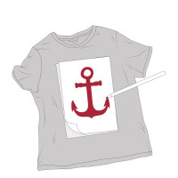 transotype X-Press It Transfer-Papier, graphit, auf Rolle