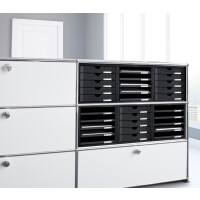 HAN Schubladenbox CONTUR, 5 Schübe, lichtgrau