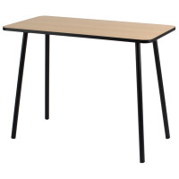 PAPERFLOW Schreibtisch HOPM2, (B)1.140 mm, schwarz...