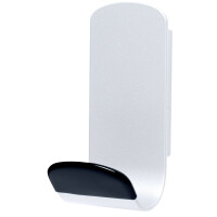 UNiLUX Garderobenhaken "STEELY", magnetisch, dunkelgrau