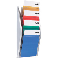 helit 4er Wand-Prospekthalter "the arc", DIN A4...
